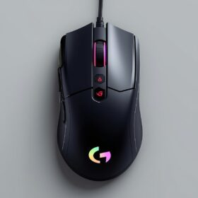 Lucid Origin A sleek cuttingedge gaming mouse its design exude 2