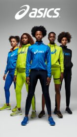Lucid Origin a vibrant and dynamic advertisement for asics spo 1