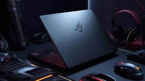 Lucid Origin a sleek gaming laptop with a vibrant highresoluti 0